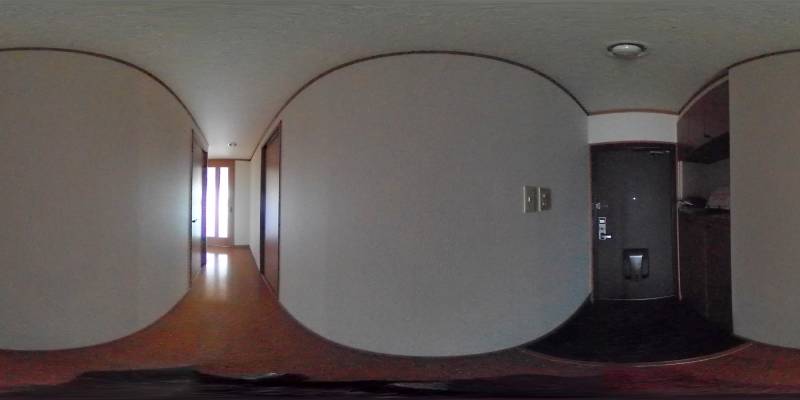 パノラマ画像玄関