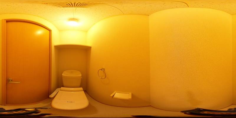 パノラマ画像トイレ