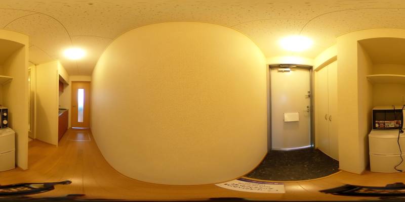 パノラマ画像玄関