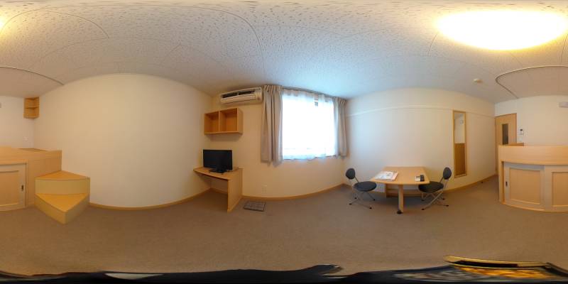 パノラマ画像洋室