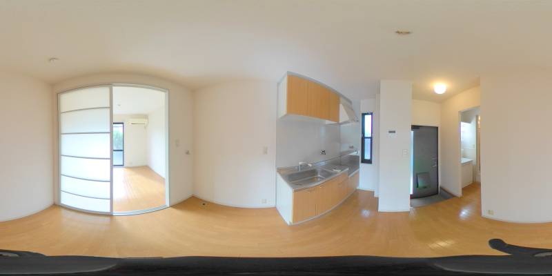 パノラマ画像洋室