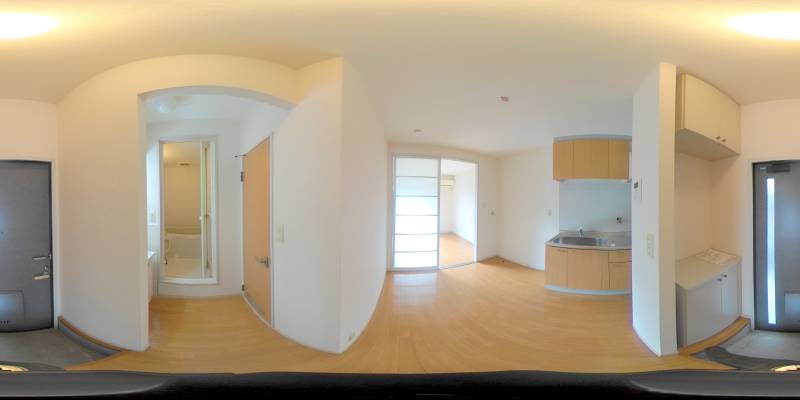 パノラマ画像玄関