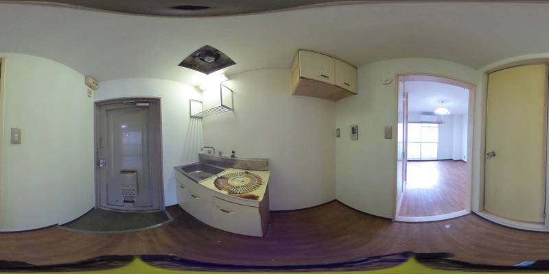 パノラマ画像キッチン