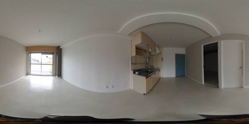 パノラマ画像リビング