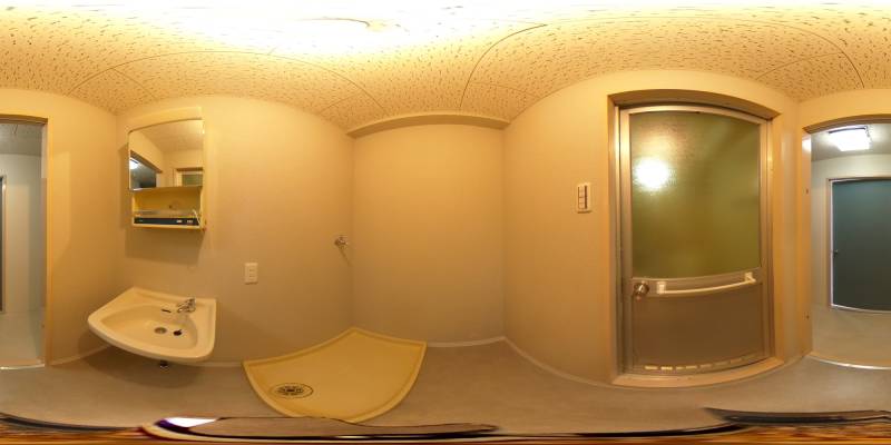 パノラマ画像洗面所