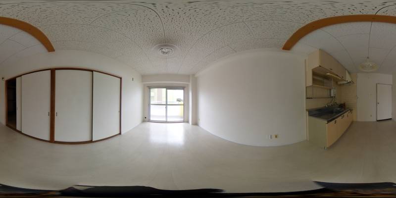 パノラマ画像リビング