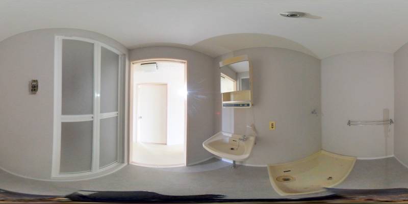 パノラマ画像洗面所