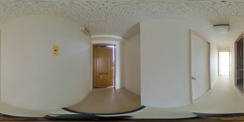 パノラマ画像玄関