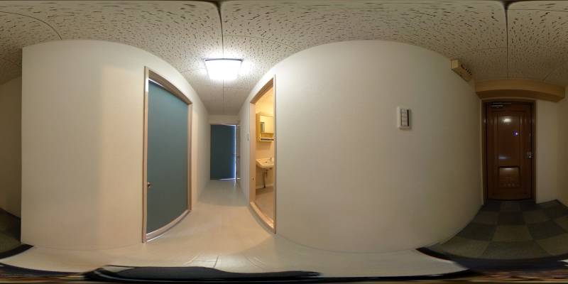 パノラマ画像玄関