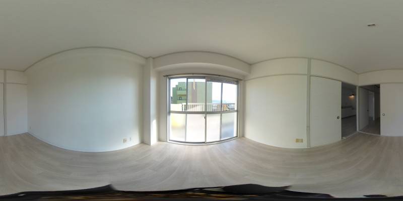 パノラマ画像洋室