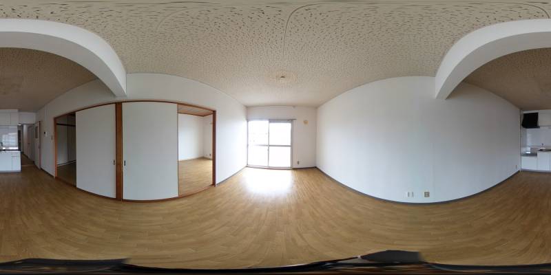 パノラマ画像リビング