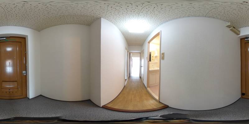 パノラマ画像玄関