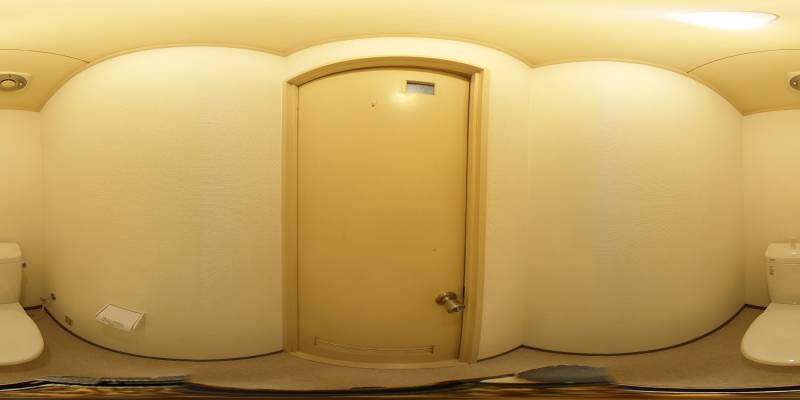 パノラマ画像トイレ