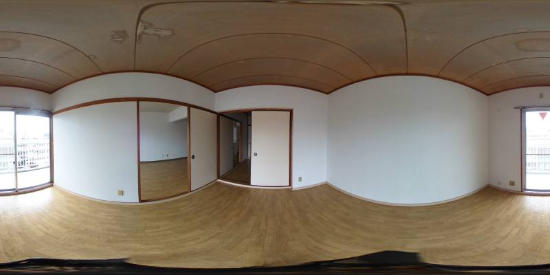 パノラマ画像洋室