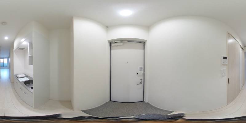 パノラマ画像玄関