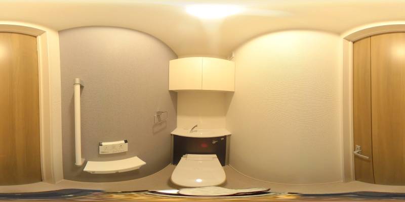 パノラマ画像トイレ