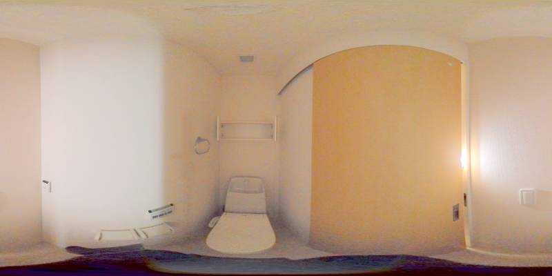 パノラマ画像トイレ