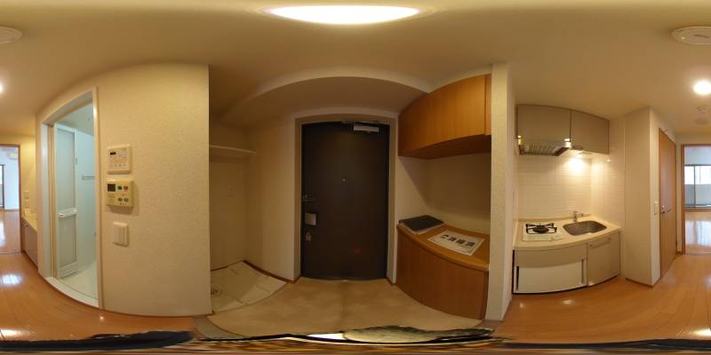 パノラマ画像玄関