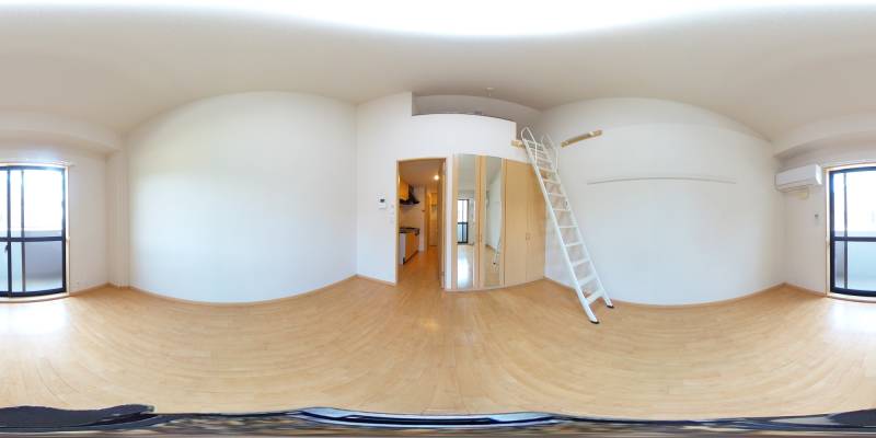 パノラマ画像洋室