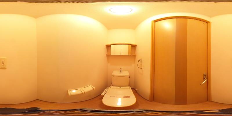 パノラマ画像トイレ