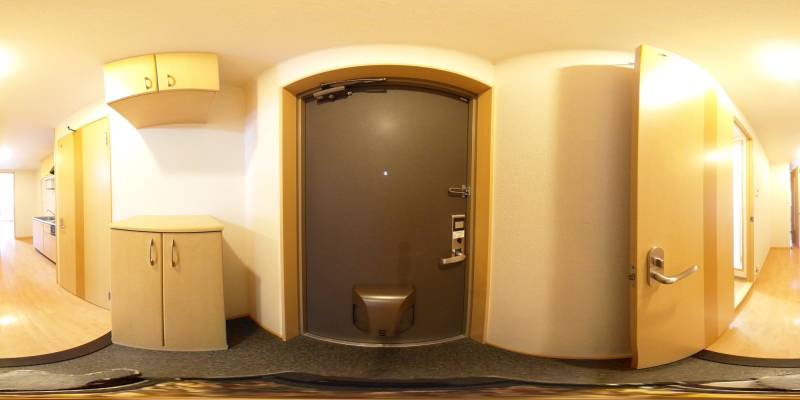 パノラマ画像玄関