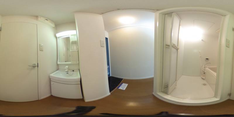 パノラマ画像洗面所