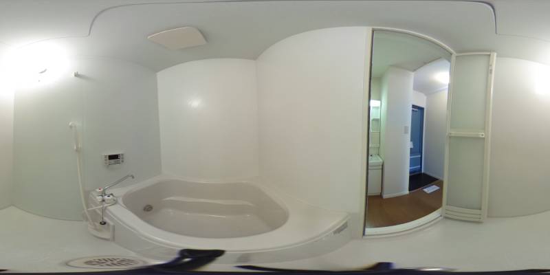 パノラマ画像バスルーム