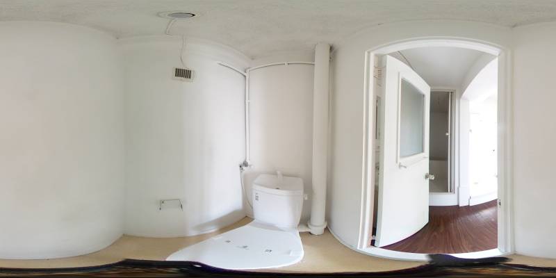 パノラマ画像トイレ