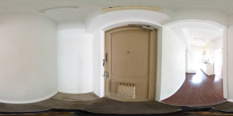 パノラマ画像玄関