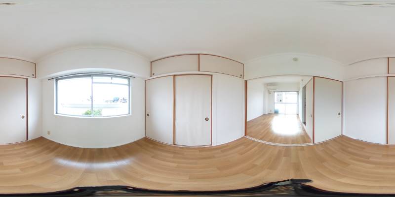 パノラマ画像洋室