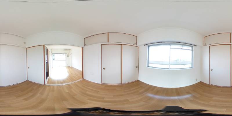 パノラマ画像洋室