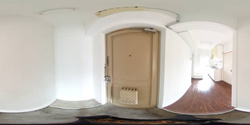 パノラマ画像玄関