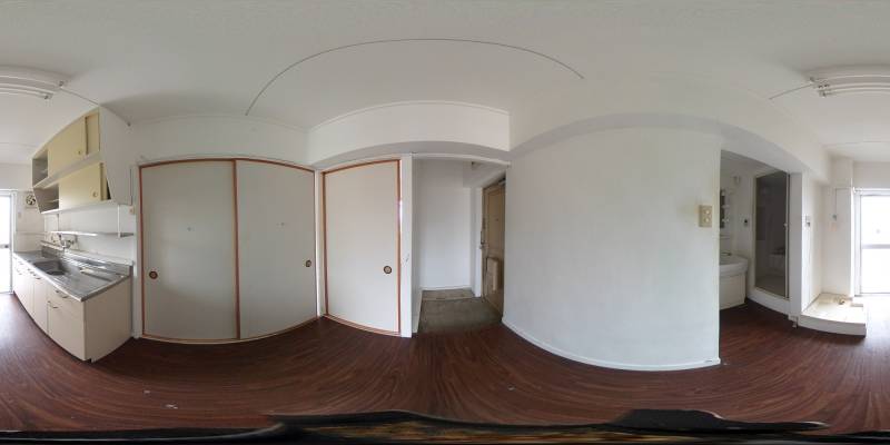 パノラマ画像リビング