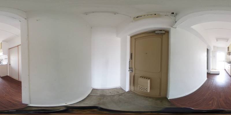 パノラマ画像玄関