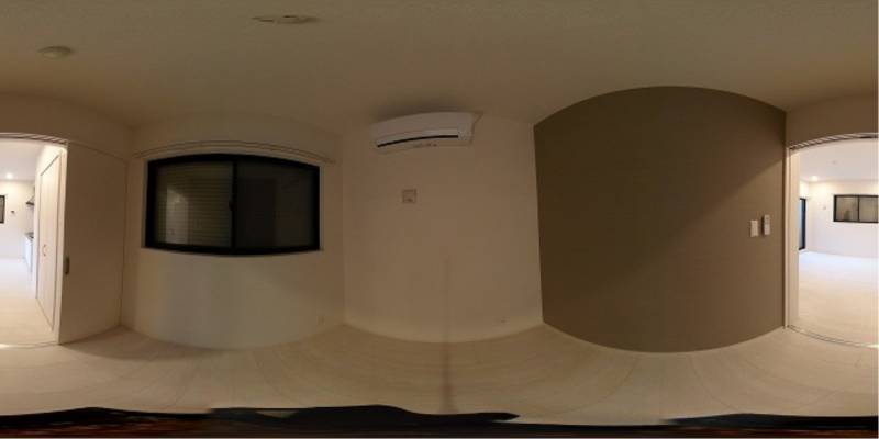 パノラマ画像洋室