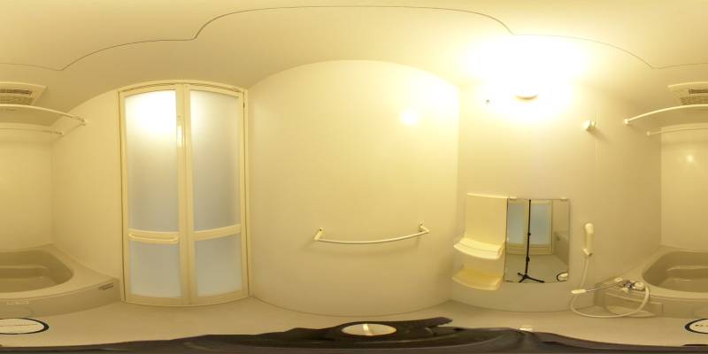 パノラマ画像バスルーム