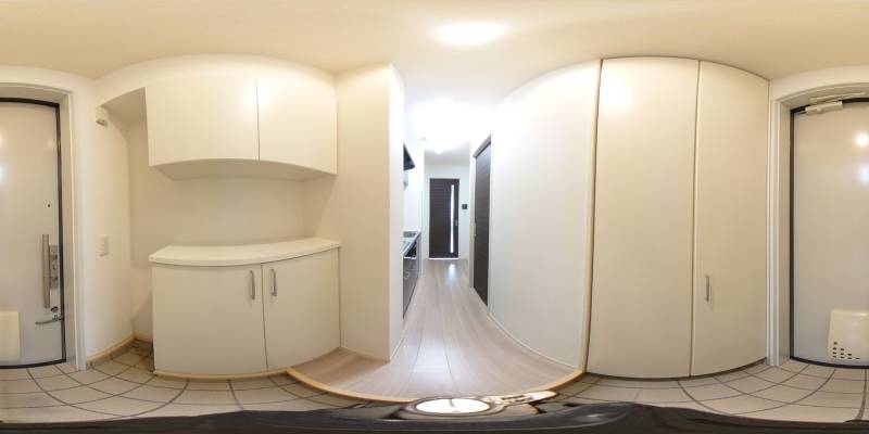 パノラマ画像玄関