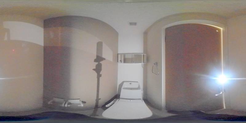 パノラマ画像トイレ