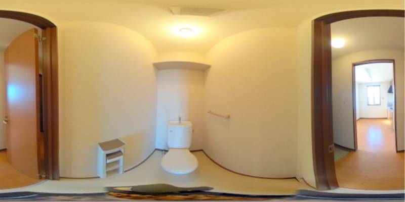 パノラマ画像トイレ