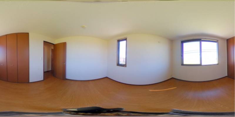 パノラマ画像洋室