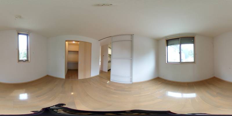 パノラマ画像洋室