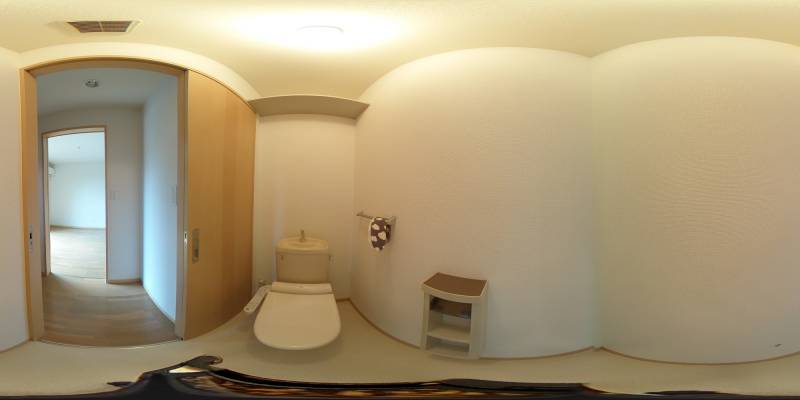 パノラマ画像トイレ