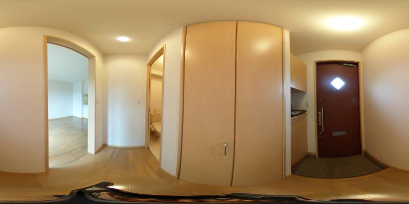 パノラマ画像玄関