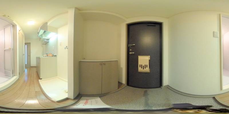 パノラマ画像玄関