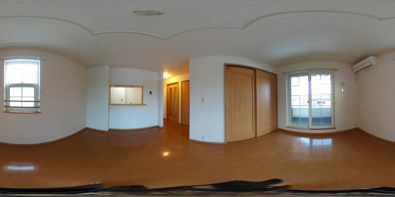 パノラマ画像リビング