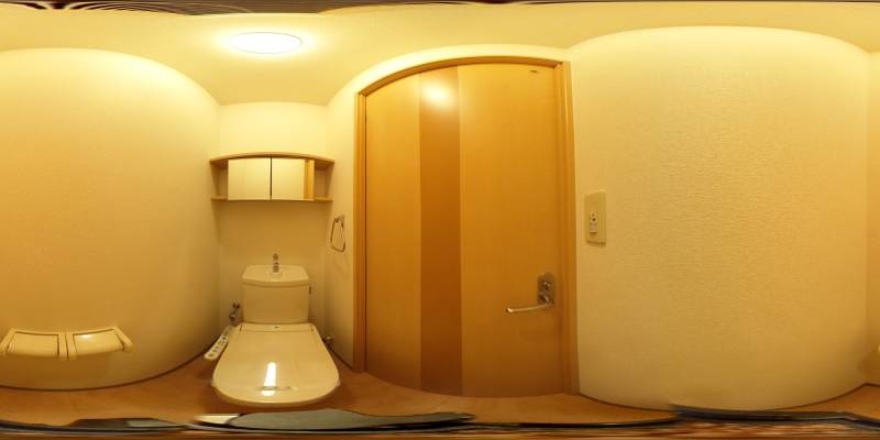 パノラマ画像トイレ