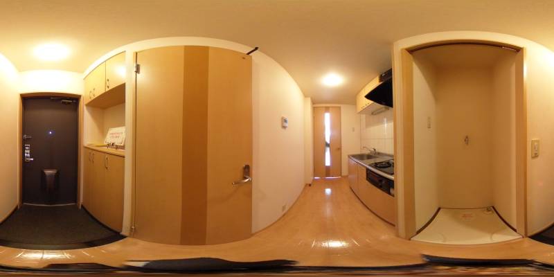 パノラマ画像玄関