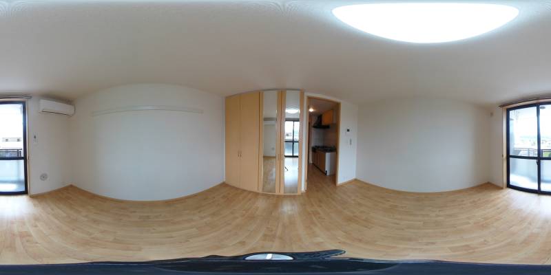 パノラマ画像洋室