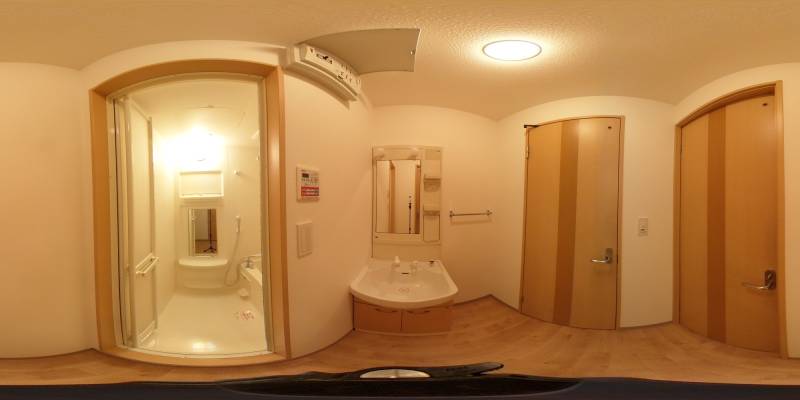 パノラマ画像洗面所