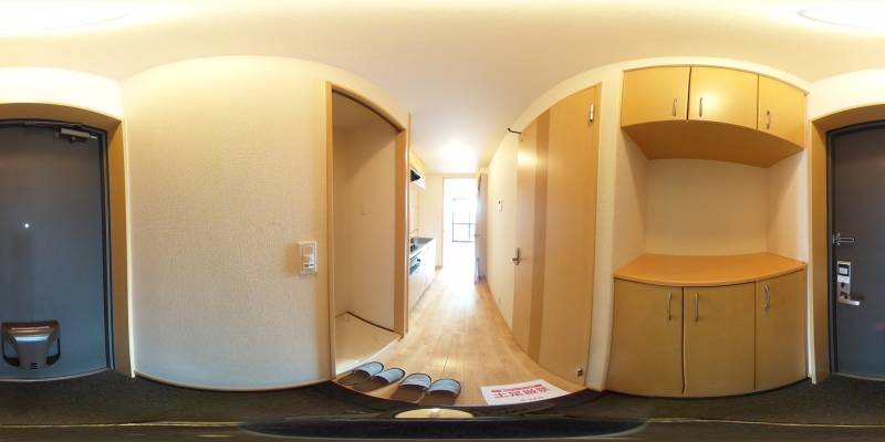 パノラマ画像玄関